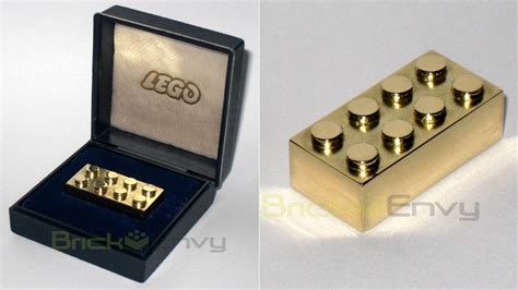 The World's Most Expensive Lego Is A $14,500 Solid Gold Brick