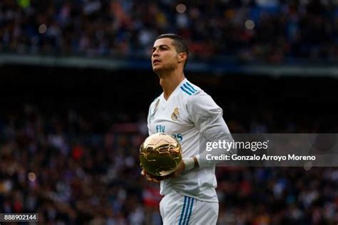 Cristiano Ronaldo Golden Ball Photos and Premium High Res Pictures ...