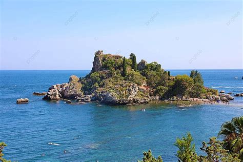 Enchanting Isola Bella Discover The Stunning Island Of Taormina Sicily Italy Photo Background ...