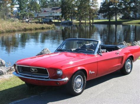 1968 Red Ford Mustang Convertible - Lucy for sale - Ford Mustang 1968 for sale in Greenville ...