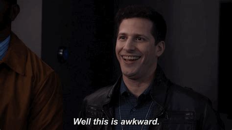 Awkward Andy Samberg GIF by Brooklyn Nine-Nine - Find & Share on GIPHY