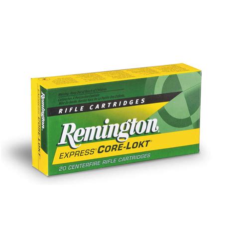 Remington Express, .30-40 Krag, PSP Core-Lokt, 180 Grain, 20 Rounds ...