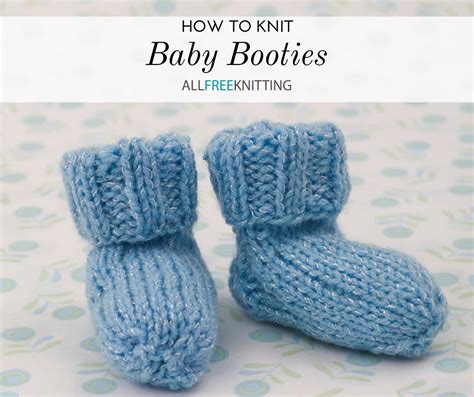 How to Knit Baby Booties: 25 Adorable Patterns | AllFreeKnitting.com