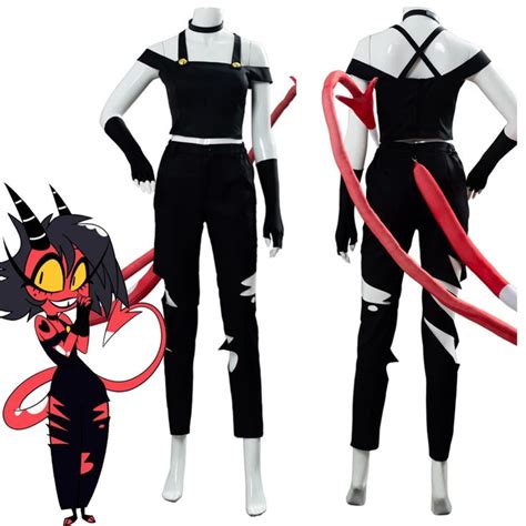 Hazbin Hotel Millie Helluva Boss Outfit Halloween Carnival Suit Outfits ...