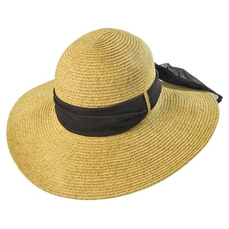 Sur La Tete Beach Side Toyo Straw Sun Hat Women