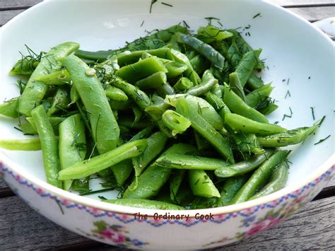 Runner bean salad - The Ordinary Cook