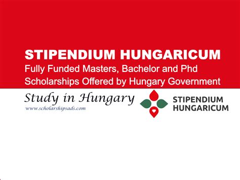 Hungary Government (Stipendium Hungaricum) Scholarships 2024