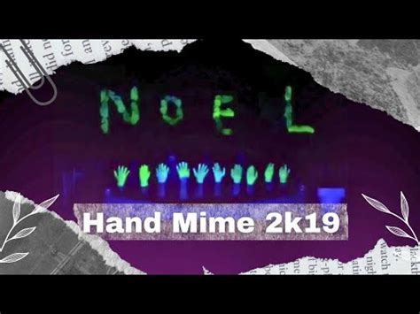 LUMYF #7 - Hand Mime Christmas Presentation (2019) - YouTube