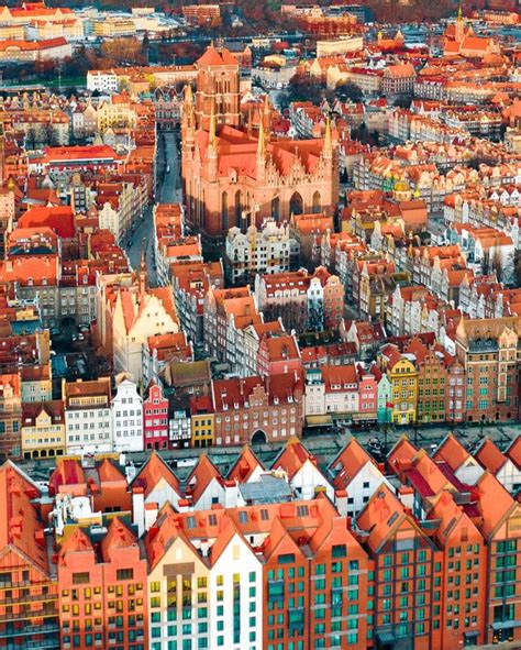 Colorful Gdansk, Poland at sunrise. : Outdoors