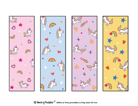 Cute Bookmarks | 80 Cute Printable Bookmarks - World of Printables