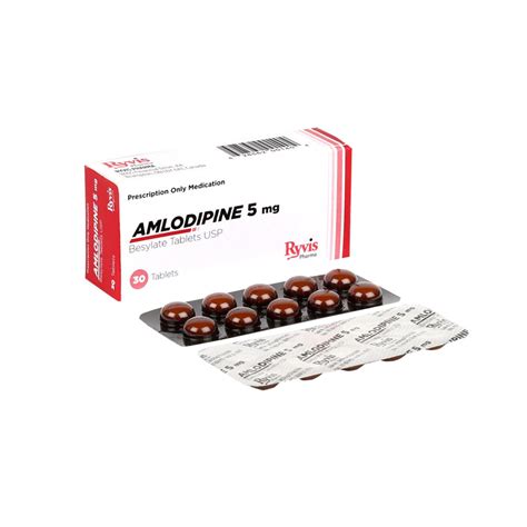 Amlodipine Besylate Tablets USP 5 mg | Ryvis Pharma