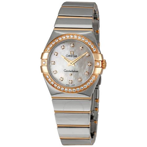 Omega Constellation Diamond Dial Ladies Watch 123.25.27.60.55.005 - Constellation - Omega ...