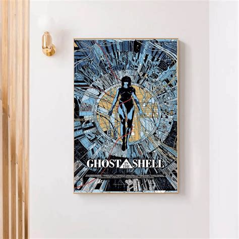 Ghost in the Shell 1995 Movie Classic Film Canvas Poster - Etsy