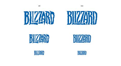 redesign the "Blizzard" logo (concept) on Behance