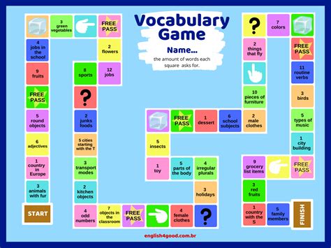 Vocabulary Activities For Grade 10