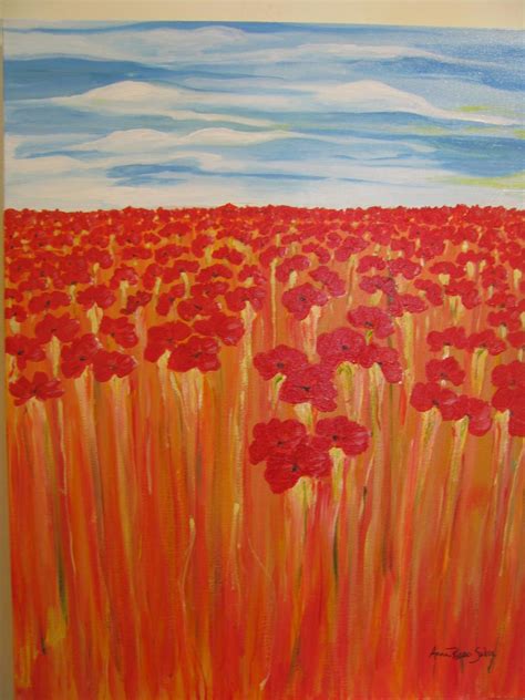 Poppies | Art inspiration, Poppies, Painting