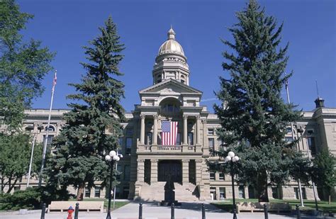 Wyoming State Capital Building in Cheyenne (SH) | Wyoming travel, Wyoming state, Usa state capitals