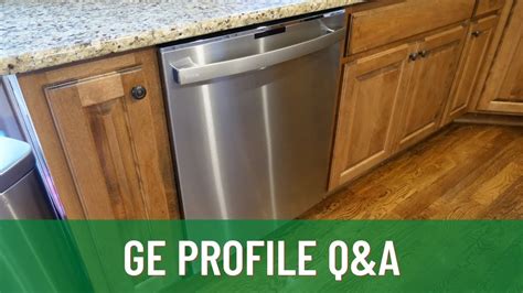 GE Profile Dishwasher: Answers to Your Top Questions - YouTube