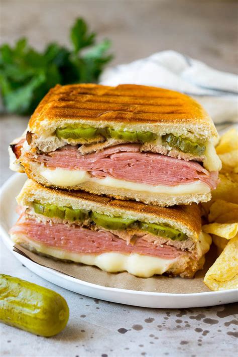 Receta de sándwich cubano 【 Cazuelas Online