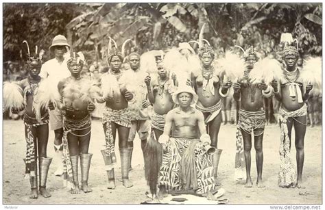 In The 1930s, Igbo Men In Elaborate Hairstyles And Body Paint - Culture ...