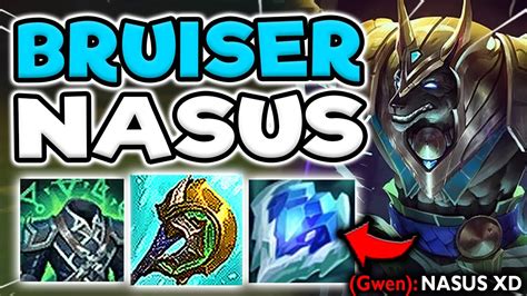 THIS NASUS BUILD MAKES YOU INDESTRUCTIBLE 🤫 League of Legends | Nasus TOP Gameplay Guide S11 ...