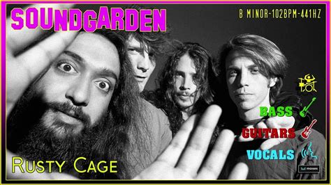 Soundgarden Rusty Cage GUITAR&BASS&VOCALS-(ISOLATED TRACKS MOISES) - YouTube