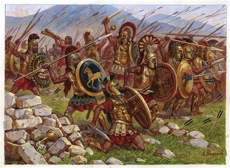 The Greek Hoplite Phalanx