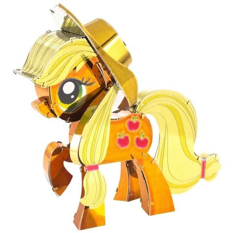 New "My Little Pony: The Movie" Applejack 3D Earth Metal Model Kit available on Amazon.com - My ...