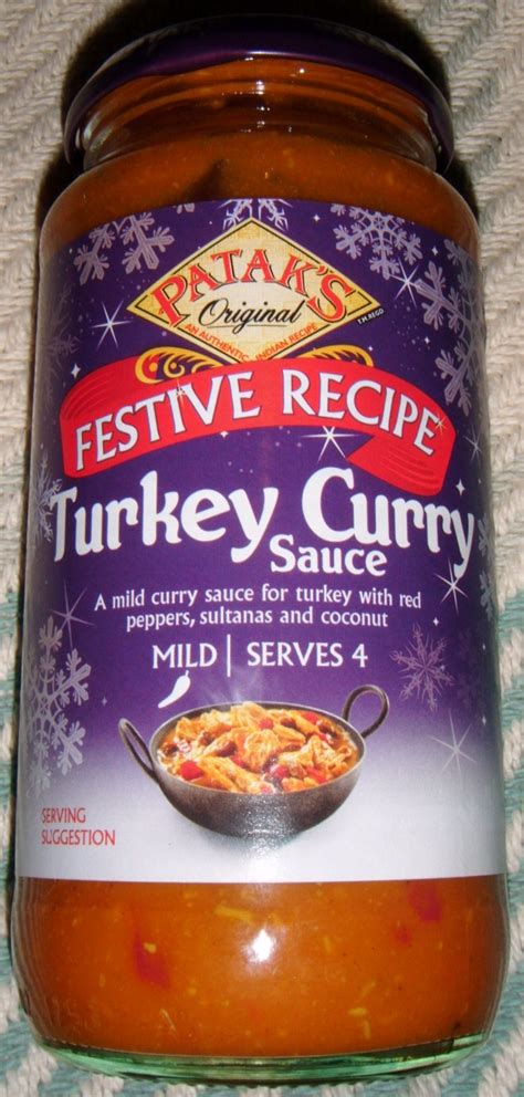 FOODSTUFF FINDS: Pataks Turkey Curry Sauce [Festive Recipe] [By @Cinabar]