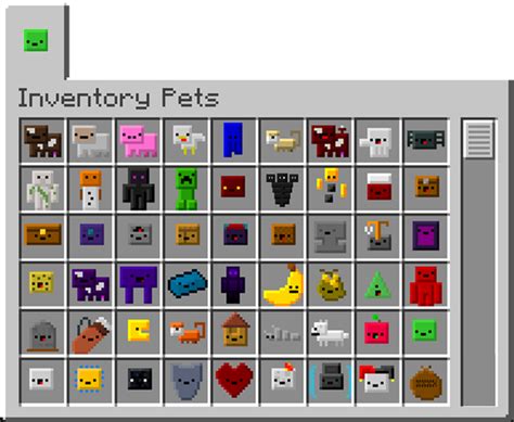 Download Inventory Pets - Minecraft Mods & Modpacks - CurseForge