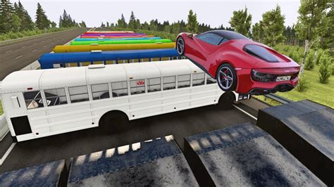 Car Jumping Competition BeamNG.Drive - YouTube