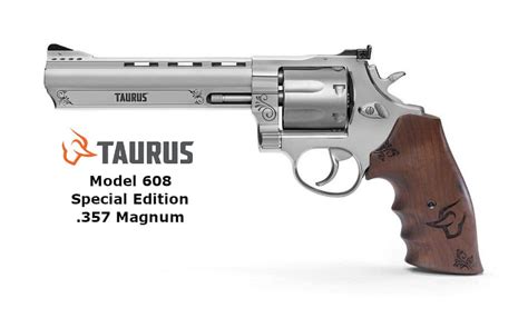 Special Edition! Taurus 608 8-Round .357 Magnum Revolver with Special ...