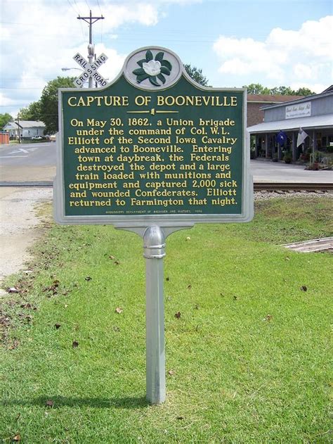 Booneville, Mississippi Civil War sites | Civil war sites, Mississippi ...