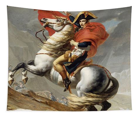 Napoleon Bonaparte On Horseback Tapestry for Sale by War Is Hell Store