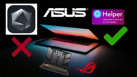 How to install G-Helper for Asus Tuf/ROG Laptop [Complete Video] - YouTube