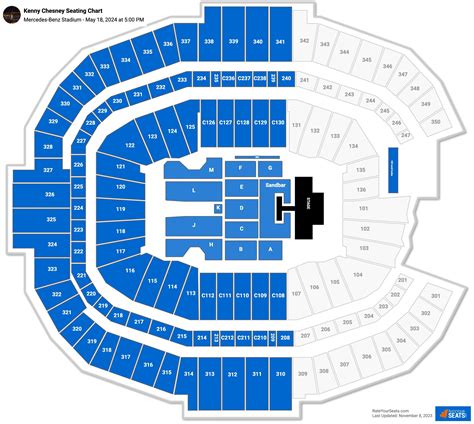 Mercedes-Benz Stadium Concert Seating Chart - RateYourSeats.com