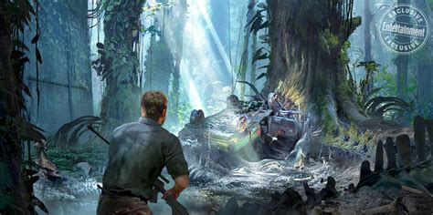 See the exclusive concept art for 'Jurassic World: Fallen Kingdom' | Jurassic park world ...