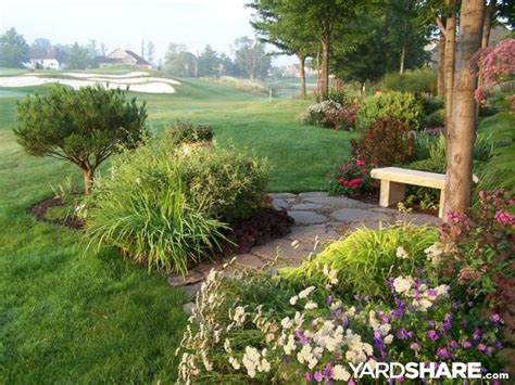 Landscaping Ideas > Golf Course Garden | Backyard landscaping, Front yard landscaping, Landscape ...