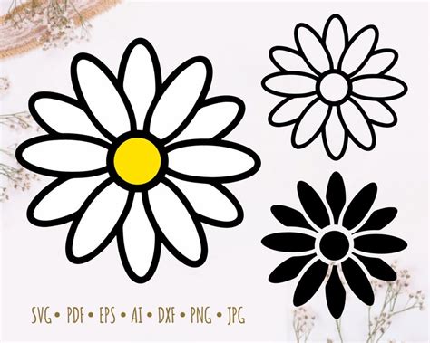 Free Flower Svg Cricut Vinyl 478 SVG PNG EPS DXF File