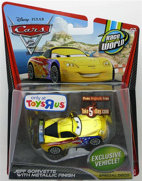 Take Five a Day » Blog Archive » Mattel Disney Pixar Cars 2 Diecast: Jeff Gorvette Metallic Toys ...