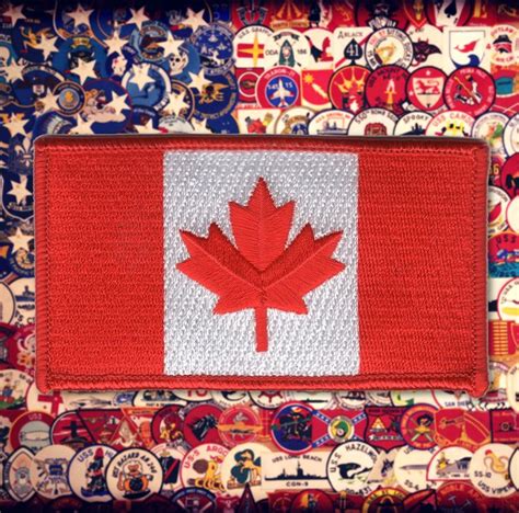 Canadian Flag Patch | Maple leaf flag, Canadian flag, Flag