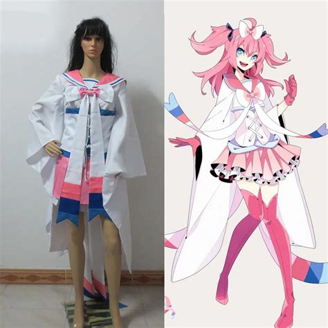 Pocket Monster Hot Sylveon Cosplay costume Anime custom For Christmas ...