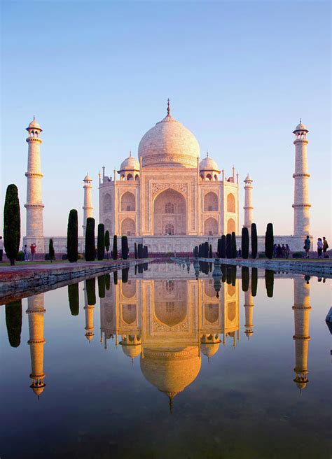 Morning View Of Taj Mahal Photograph by Grant Faint - Pixels