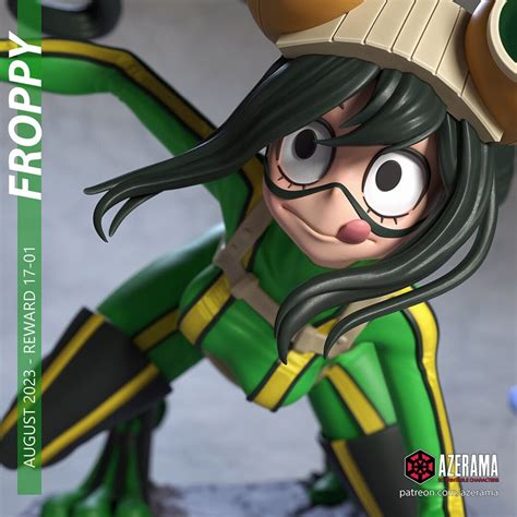 Froppy Fan Art 3D Printed Resin Model Garage Kit un-painted Azerama - Etsy