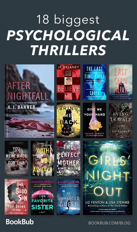 The Biggest Psychological Thrillers Coming Out This Summer | Thriller ...