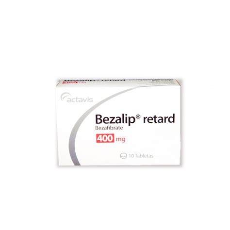 Bezalip XR Bezalip RDT bezafibrate 400 mg 10 tabs - Starting with B - medsmex