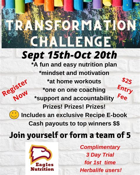 🚨NEW CHALLENGE STARTING THIS FALL! We... - Eagles Nutrition | Facebook