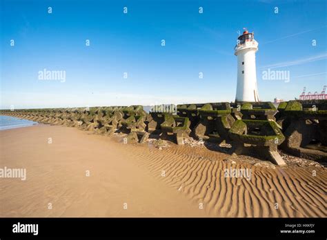 Fort Perch Rock in New Brighton on The Wirral Peninsula Stock Photo - Alamy