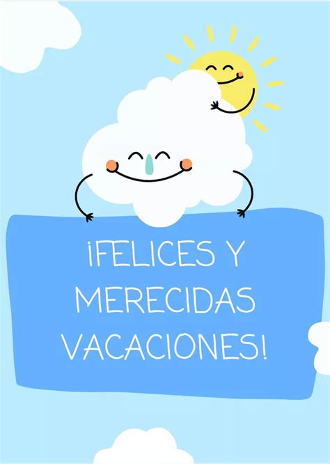 Felices Vacaciones