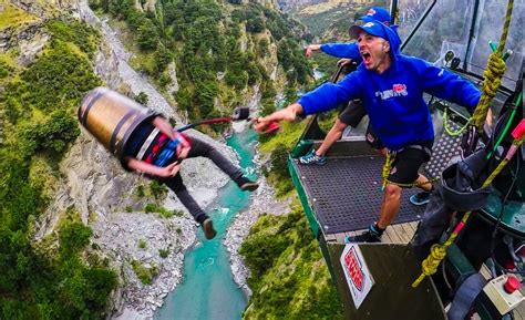 Extreme Bungee Jumping in New Zealand - Extreme Sports News